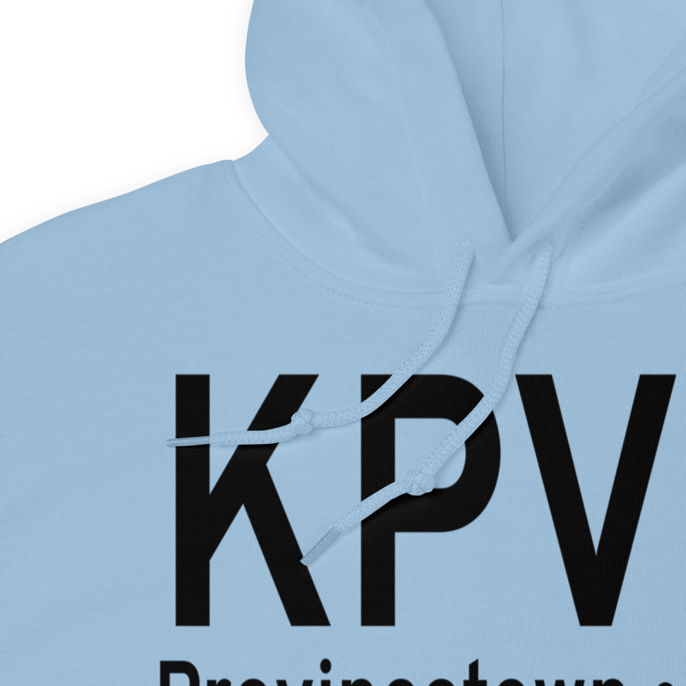 Provincetown Municipal Airport (KPVC) ICAO Hoodie Sweatshirt 