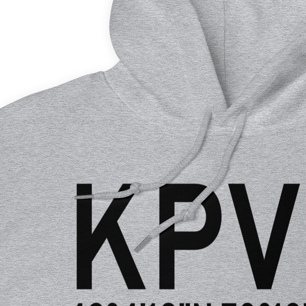 Provincetown Municipal Airport (KPVC) ICAO Hoodie Sweatshirt 