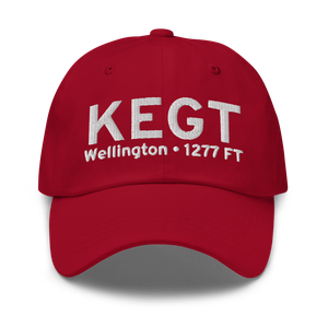 Wellington Municipal Airport (KEGT) ICAO Hat
