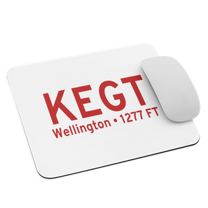 Wellington Municipal Airport (KEGT) ICAO  Mouse Pad