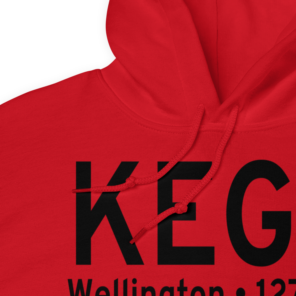 Wellington Municipal Airport (KEGT) ICAO Hoodie Sweatshirt 