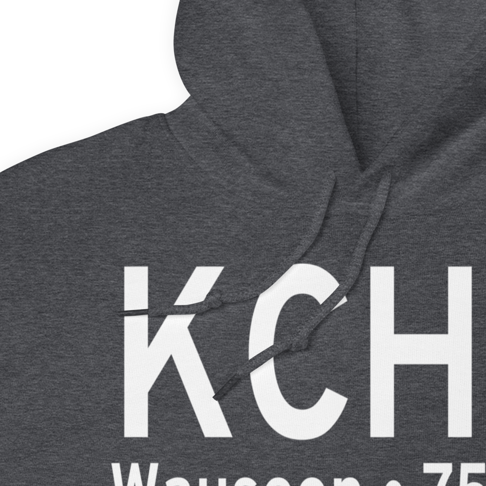 Wauseon Airport (KCHC) ICAO Hoodie Sweatshirt 