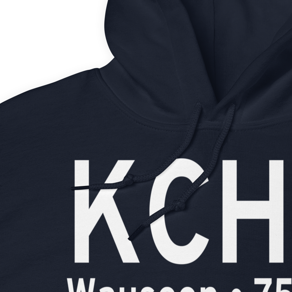 Wauseon Airport (KCHC) ICAO Hoodie Sweatshirt 