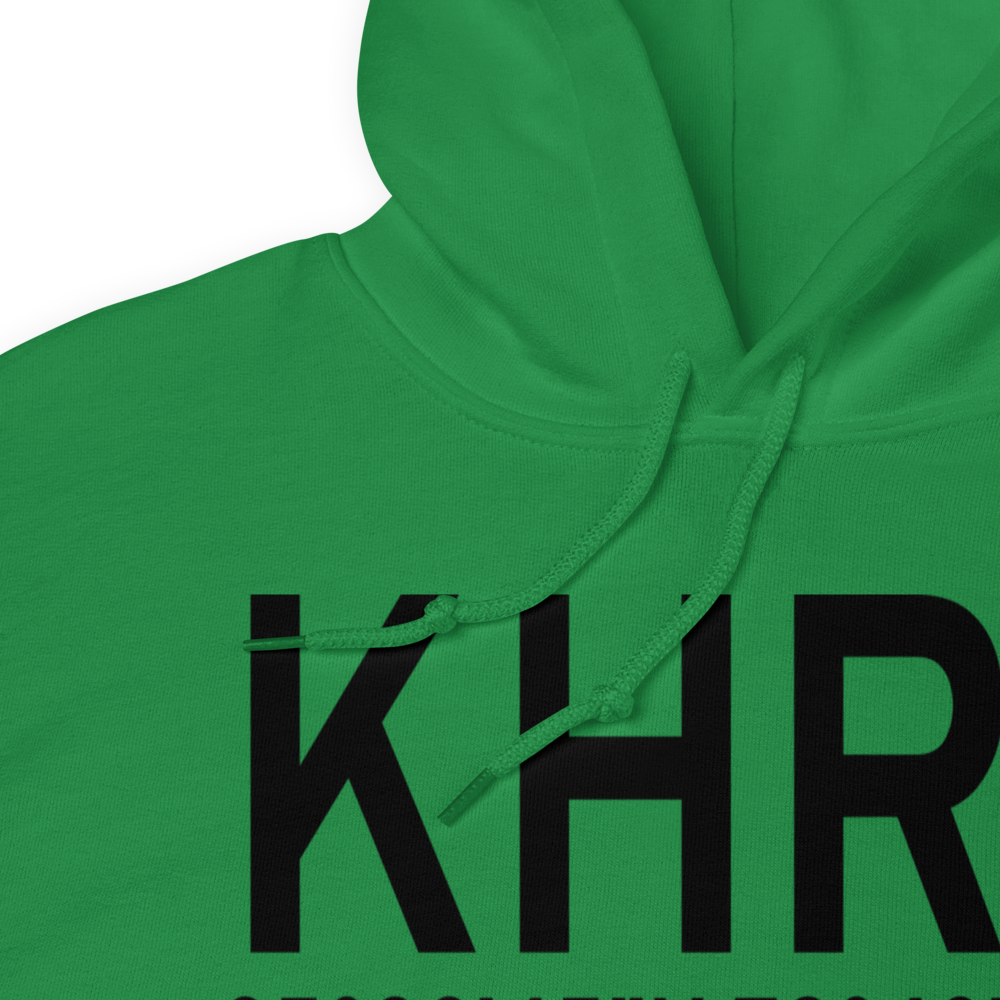 Harnett Regional Jetport Airport (KHRJ) ICAO Hoodie Sweatshirt 