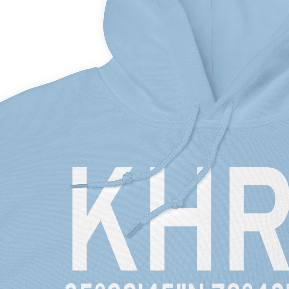 Harnett Regional Jetport Airport (KHRJ) ICAO Hoodie Sweatshirt 