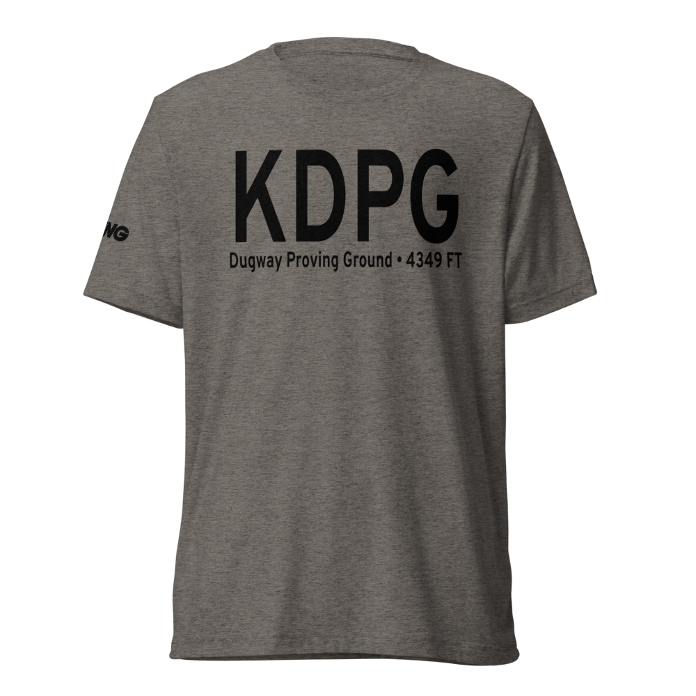 Michael AAF (Dugway Proving Ground) Airport (KDPG) ICAO Tri-blend T-Shirt 