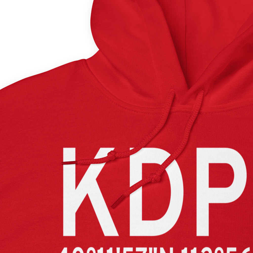 Michael AAF (Dugway Proving Ground) Airport (KDPG) ICAO Hoodie Sweatshirt 
