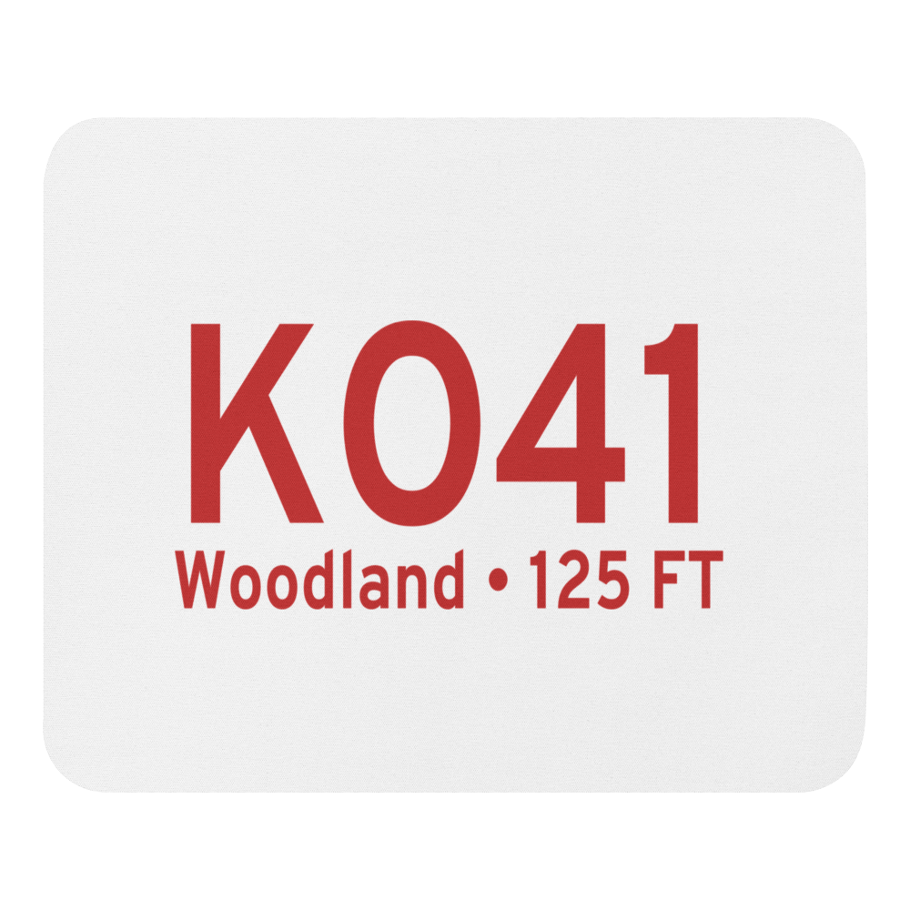 Watts Woodland Airport (KO41) ICAO  Mouse Pad 