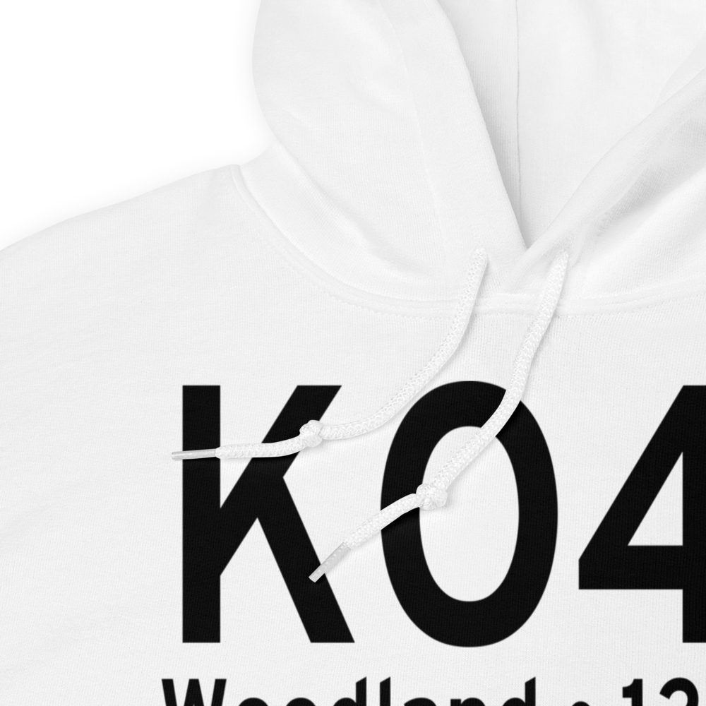 Watts Woodland Airport (KO41) ICAO Hoodie Sweatshirt 