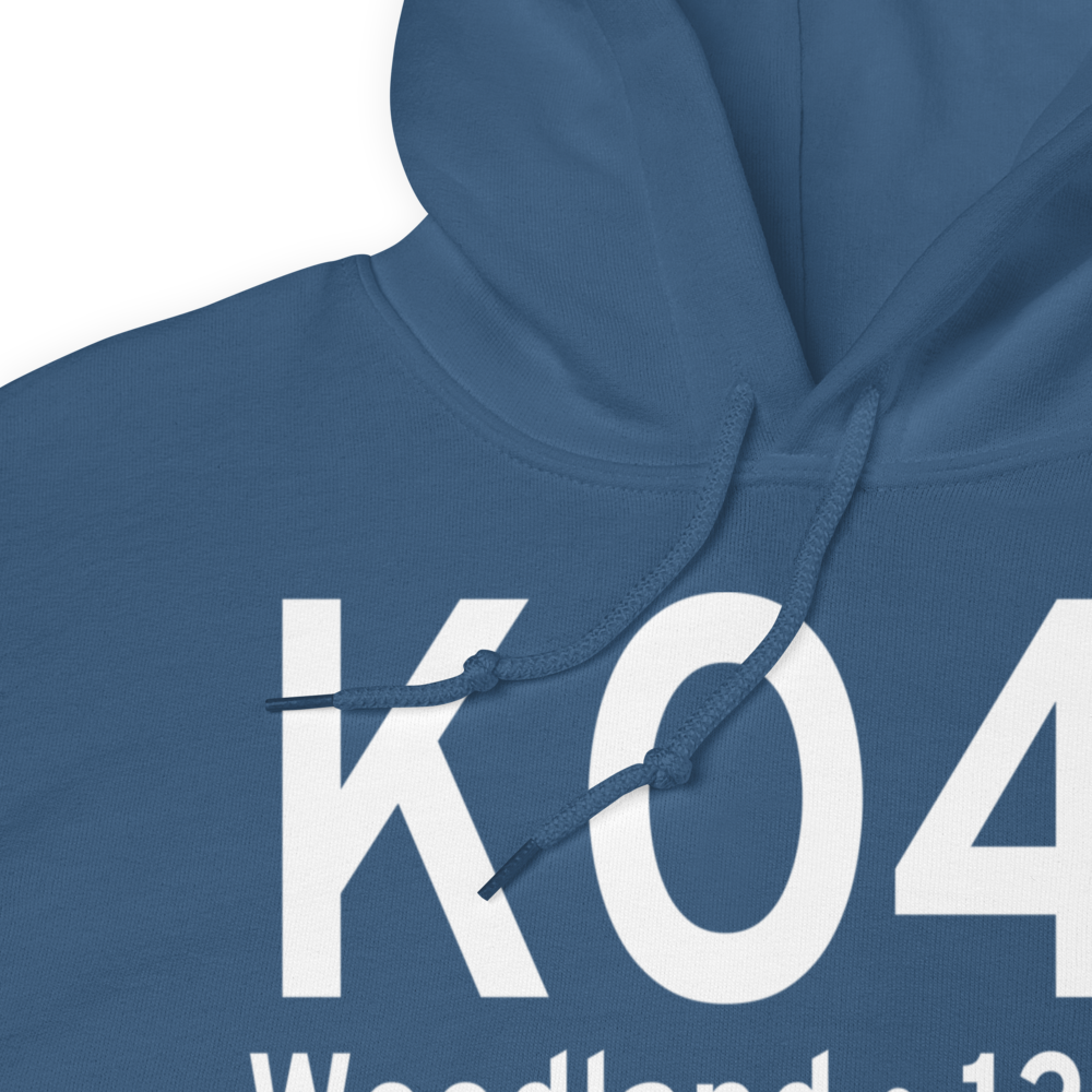 Watts Woodland Airport (KO41) ICAO Hoodie Sweatshirt 