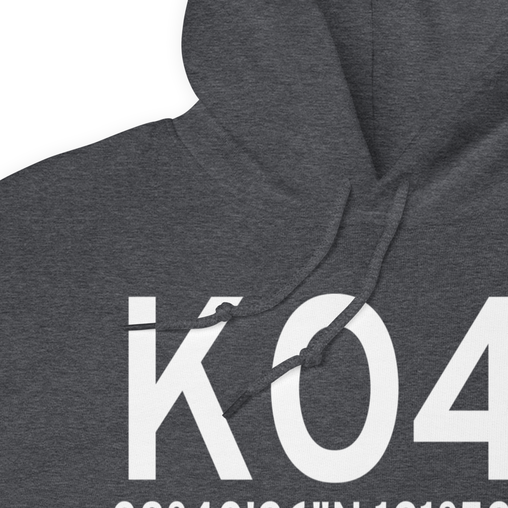 Watts Woodland Airport (KO41) ICAO Hoodie Sweatshirt 