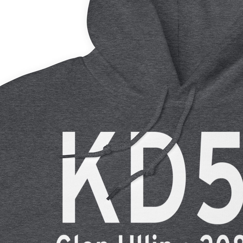Glen Ullin Regional Airport (KD57) ICAO Hoodie Sweatshirt 