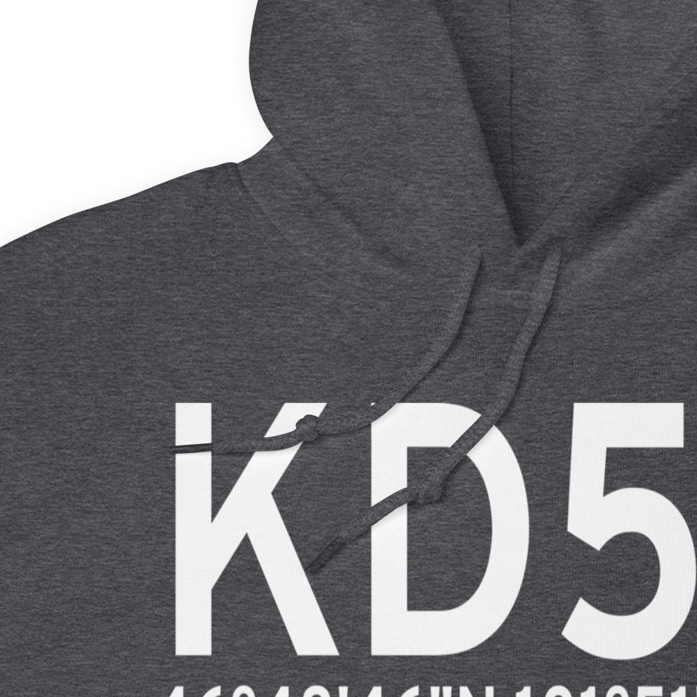 Glen Ullin Regional Airport (KD57) ICAO Hoodie Sweatshirt 