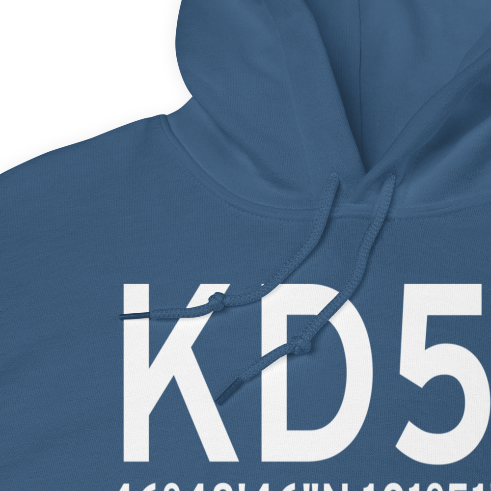 Glen Ullin Regional Airport (KD57) ICAO Hoodie Sweatshirt 