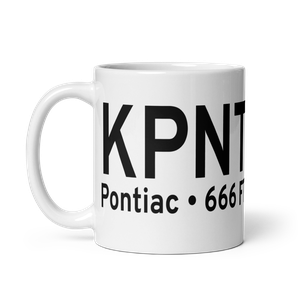 Pontiac Municipal Airport (KPNT) ICAO Mug
