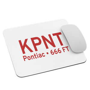 Pontiac Municipal Airport (KPNT) ICAO  Mouse Pad