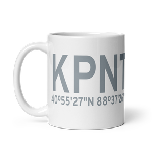 Pontiac Municipal Airport (KPNT) ICAO Mug