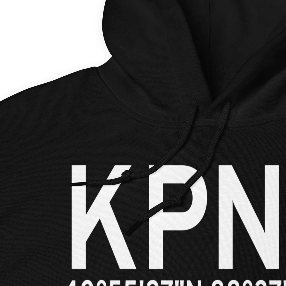 Pontiac Municipal Airport (KPNT) ICAO Hoodie Sweatshirt 