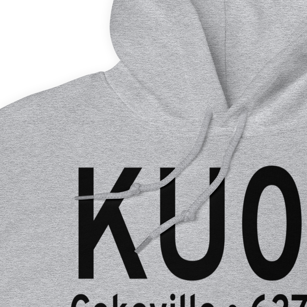 Cokeville Municipal Airport (KU06) ICAO Hoodie Sweatshirt 