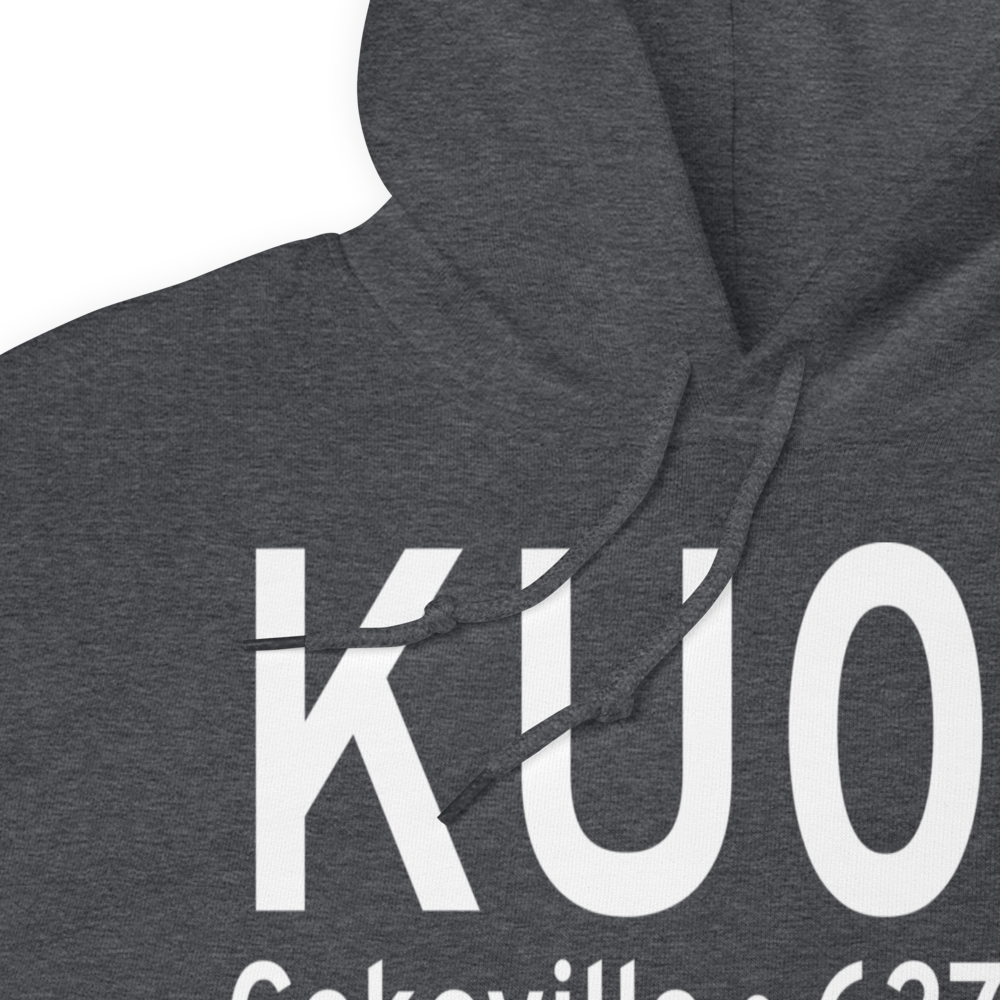 Cokeville Municipal Airport (KU06) ICAO Hoodie Sweatshirt 
