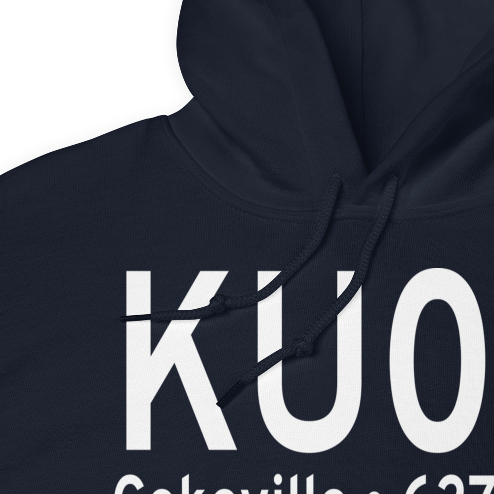 Cokeville Municipal Airport (KU06) ICAO Hoodie Sweatshirt 