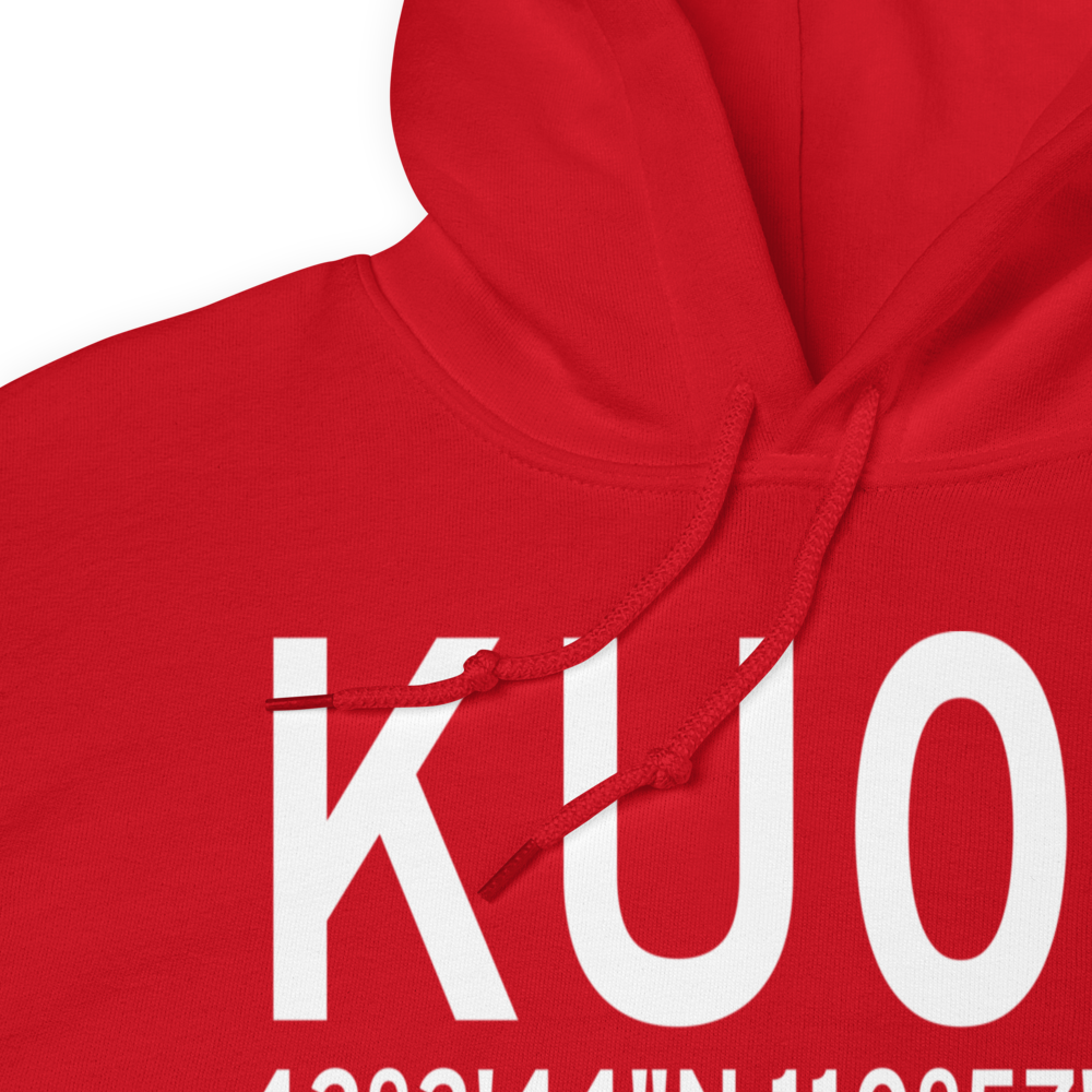 Cokeville Municipal Airport (KU06) ICAO Hoodie Sweatshirt 