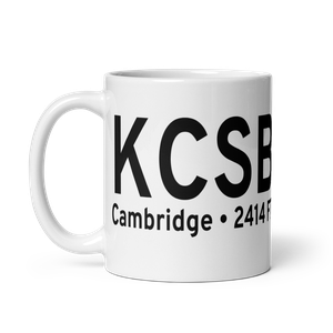 Cambridge Municipal Airport (KCSB) ICAO Mug