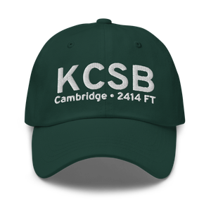 Cambridge Municipal Airport (KCSB) ICAO Hat