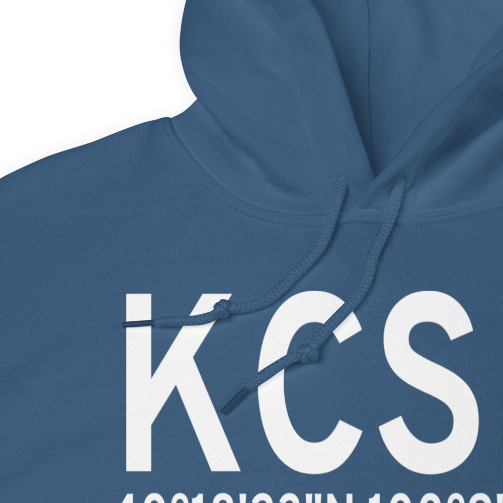 Cambridge Municipal Airport (KCSB) ICAO Hoodie Sweatshirt 