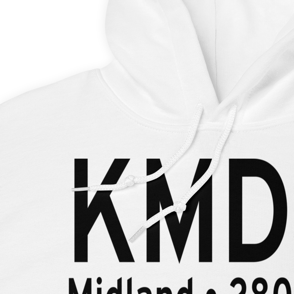 Midland Airpark (KMDD) ICAO Hoodie Sweatshirt 