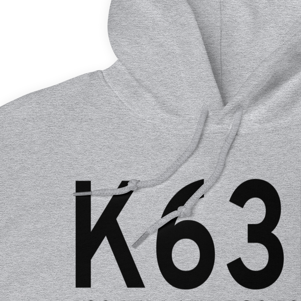 Limington Harmon Airport (K63B) ICAO Hoodie Sweatshirt 