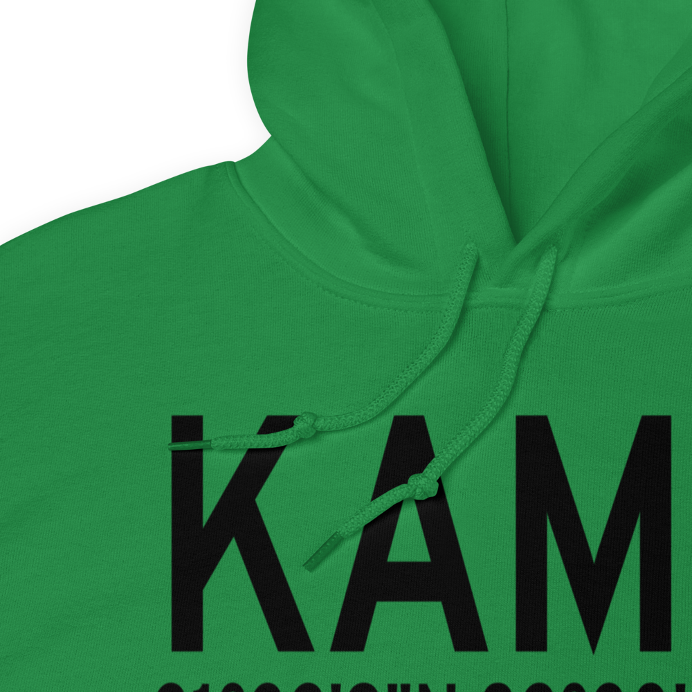 Bacon County Airport (KAMG) ICAO Hoodie Sweatshirt 