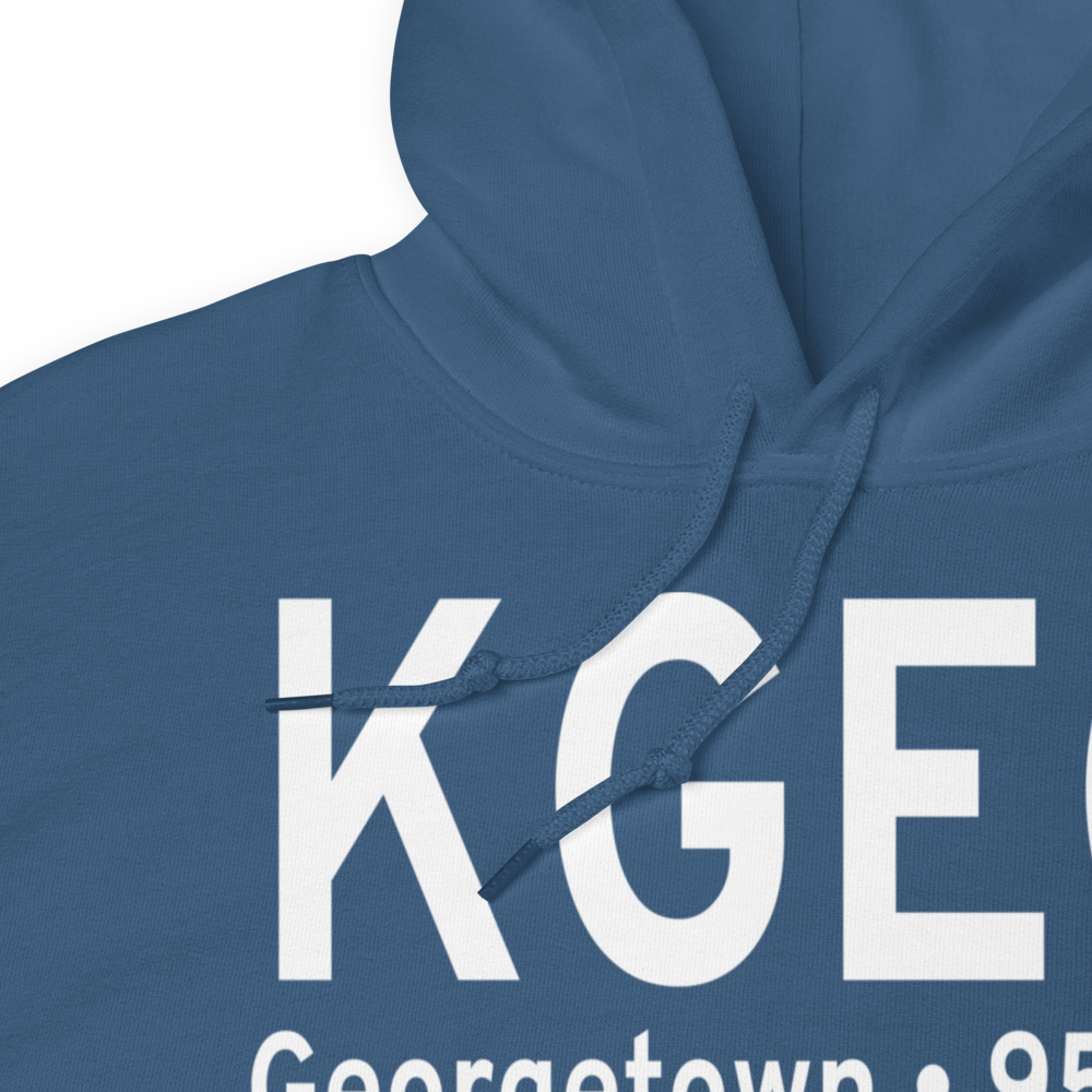 Brown County Airport (KGEO) ICAO Hoodie Sweatshirt 