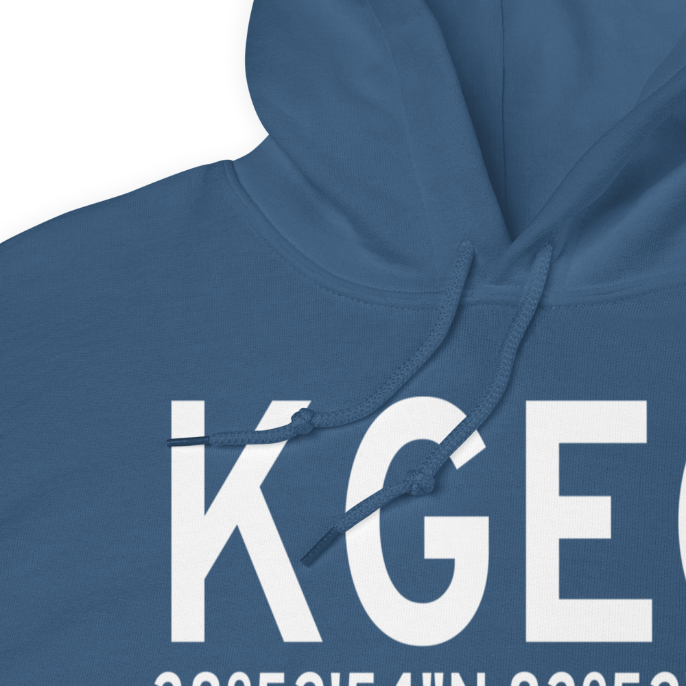 Brown County Airport (KGEO) ICAO Hoodie Sweatshirt 