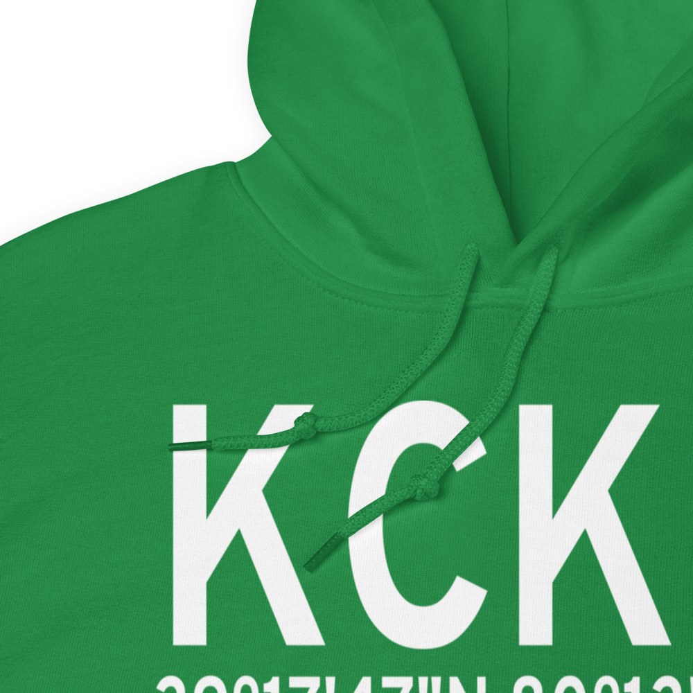 North Central West Virginia Airport (KCKB) ICAO Hoodie Sweatshirt 