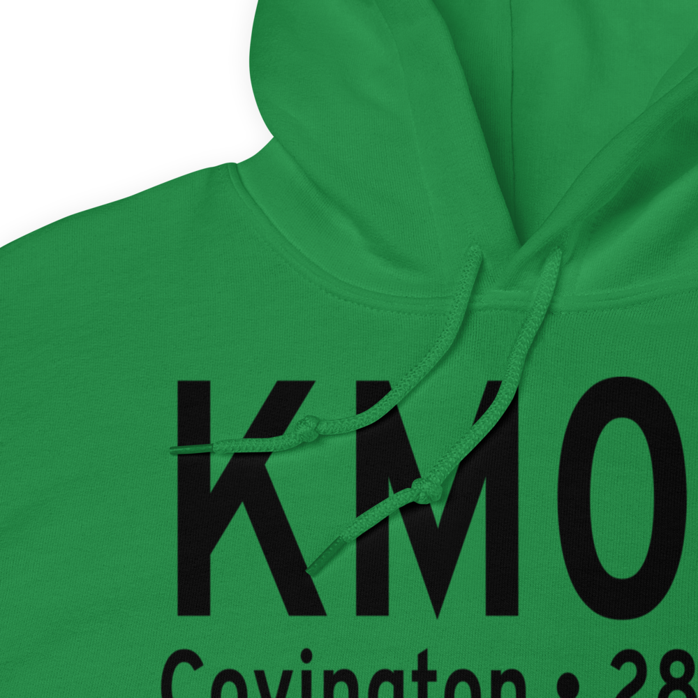 Covington Municipal Airport (KM04) ICAO Hoodie Sweatshirt 