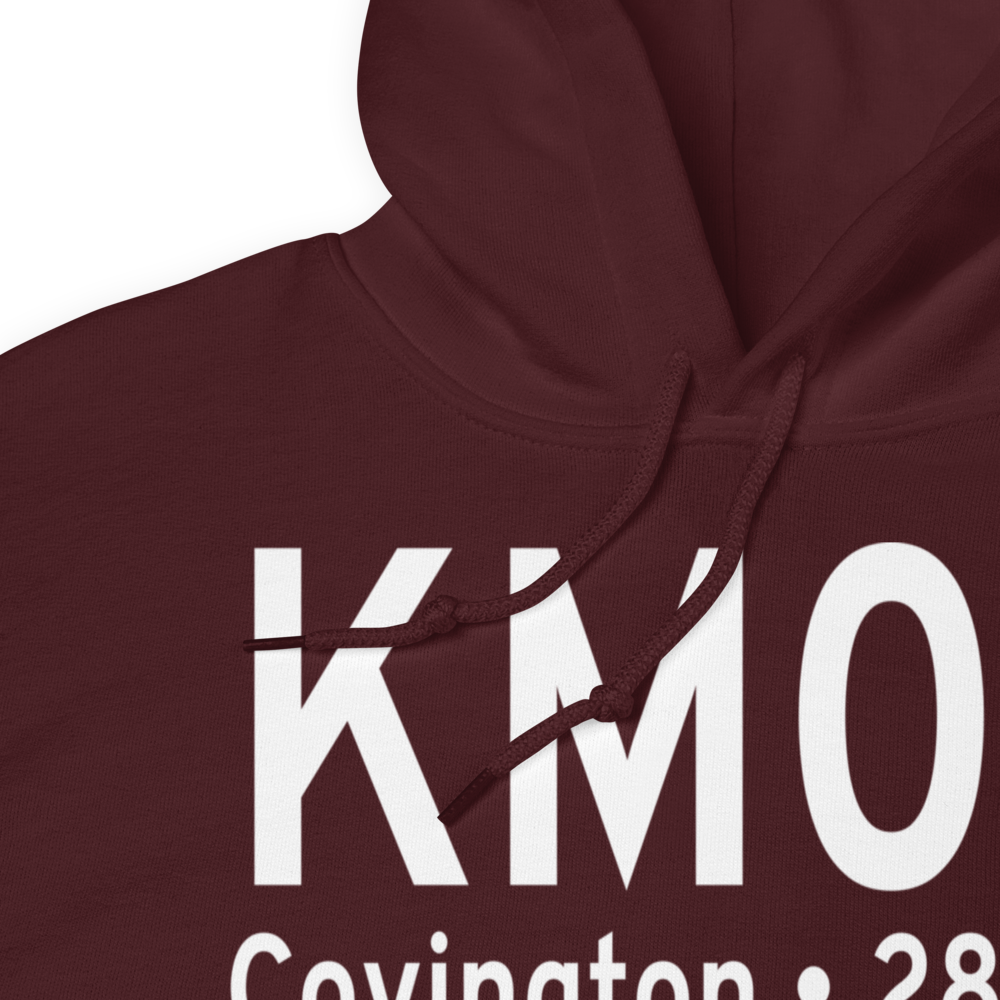 Covington Municipal Airport (KM04) ICAO Hoodie Sweatshirt 