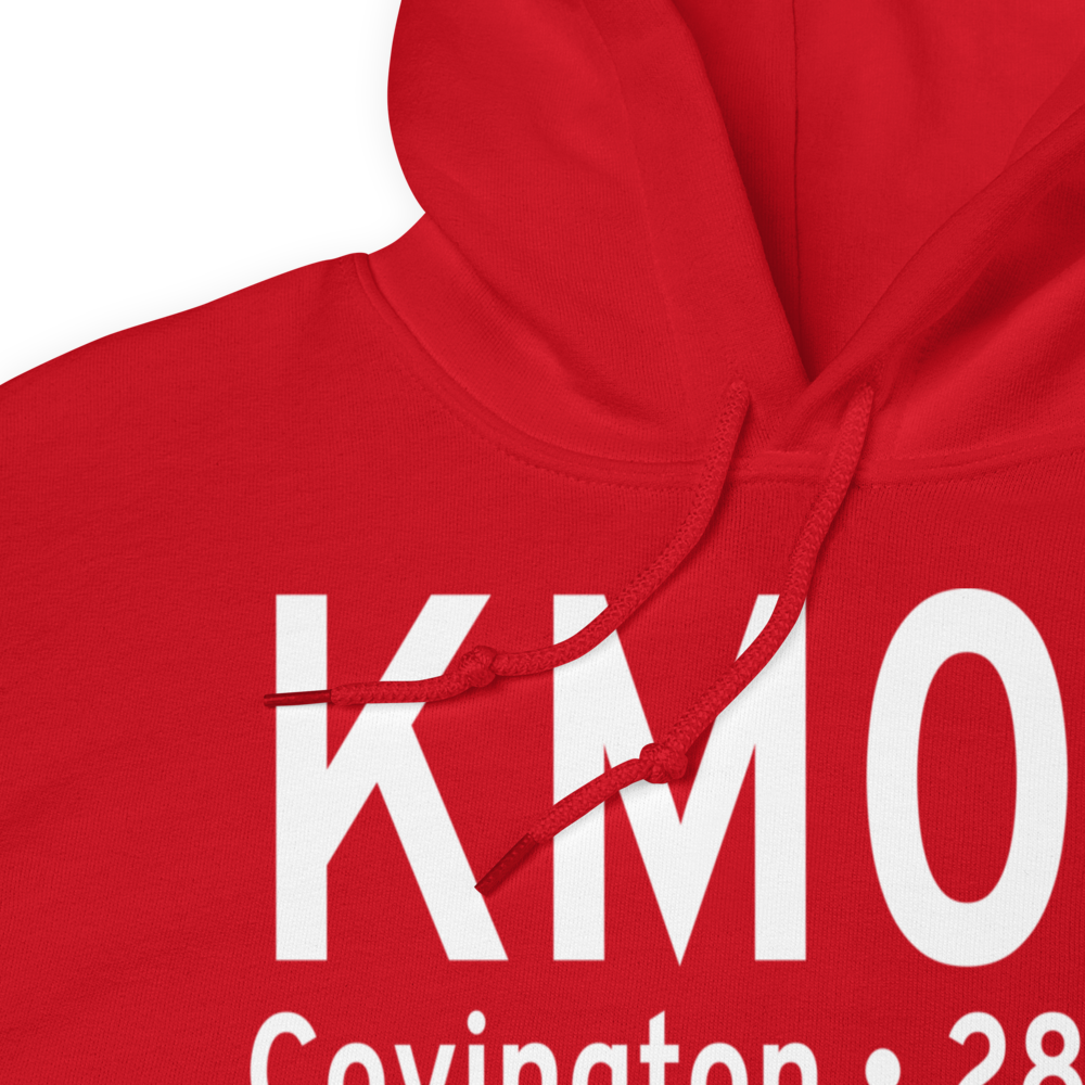 Covington Municipal Airport (KM04) ICAO Hoodie Sweatshirt 