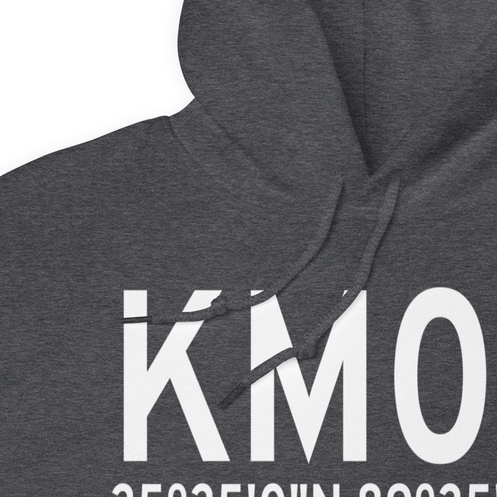 Covington Municipal Airport (KM04) ICAO Hoodie Sweatshirt 
