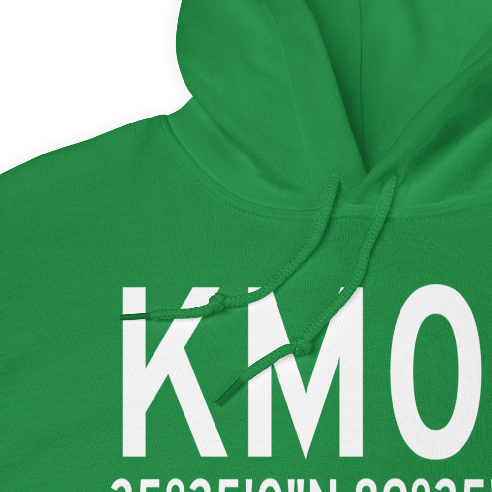 Covington Municipal Airport (KM04) ICAO Hoodie Sweatshirt 
