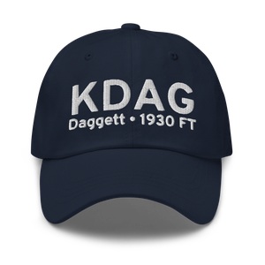 Barstow Daggett Airport (KDAG) ICAO Hat