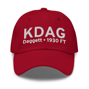 Barstow Daggett Airport (KDAG) ICAO Hat