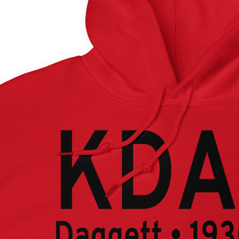 Barstow Daggett Airport (KDAG) ICAO Hoodie Sweatshirt 