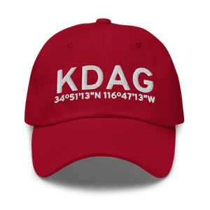 Barstow Daggett Airport (KDAG) ICAO Hat