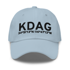 Barstow Daggett Airport (KDAG) ICAO Hat