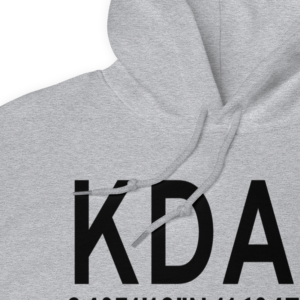 Barstow Daggett Airport (KDAG) ICAO Hoodie Sweatshirt 