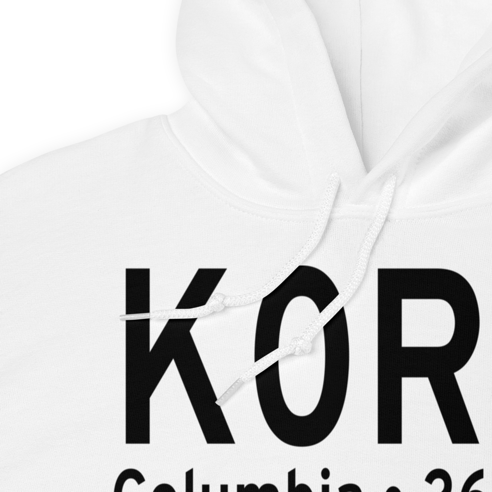 Columbia-Marion County Airport (K0R0) ICAO Hoodie Sweatshirt 