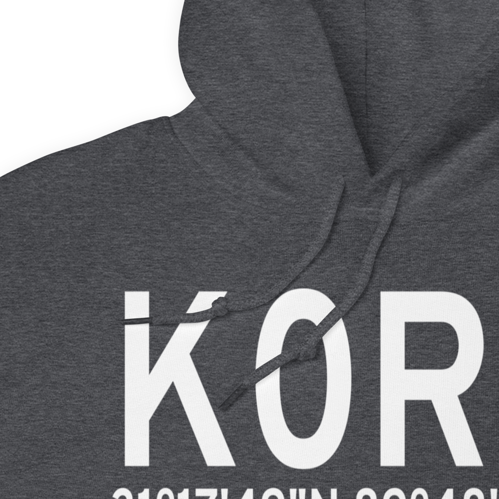 Columbia-Marion County Airport (K0R0) ICAO Hoodie Sweatshirt 