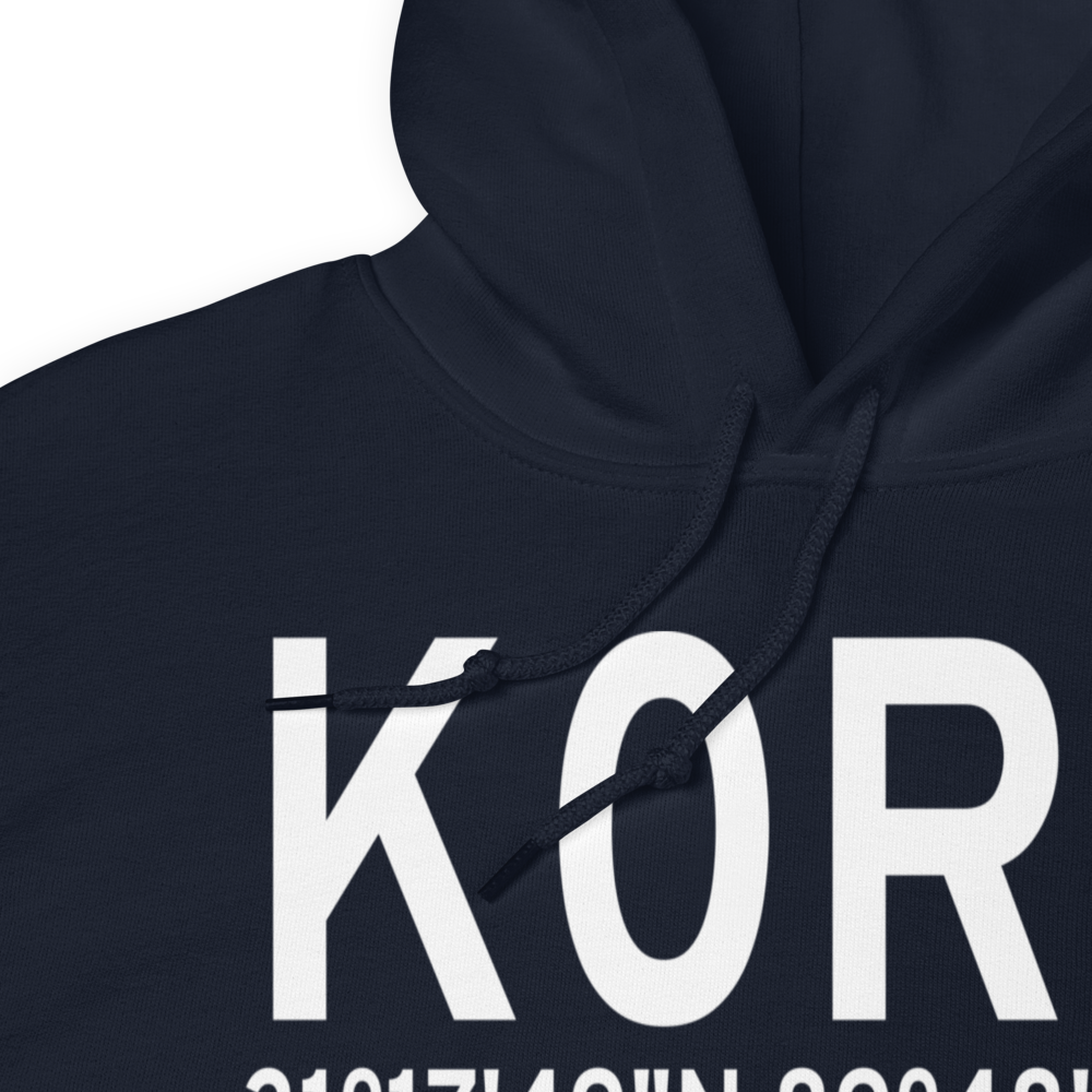 Columbia-Marion County Airport (K0R0) ICAO Hoodie Sweatshirt 