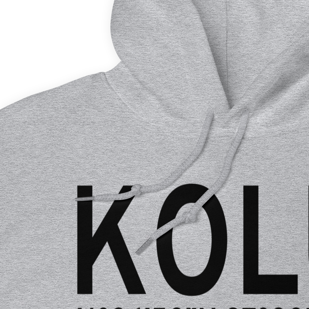 Columbus Municipal Airport (KOLU) ICAO Hoodie Sweatshirt 